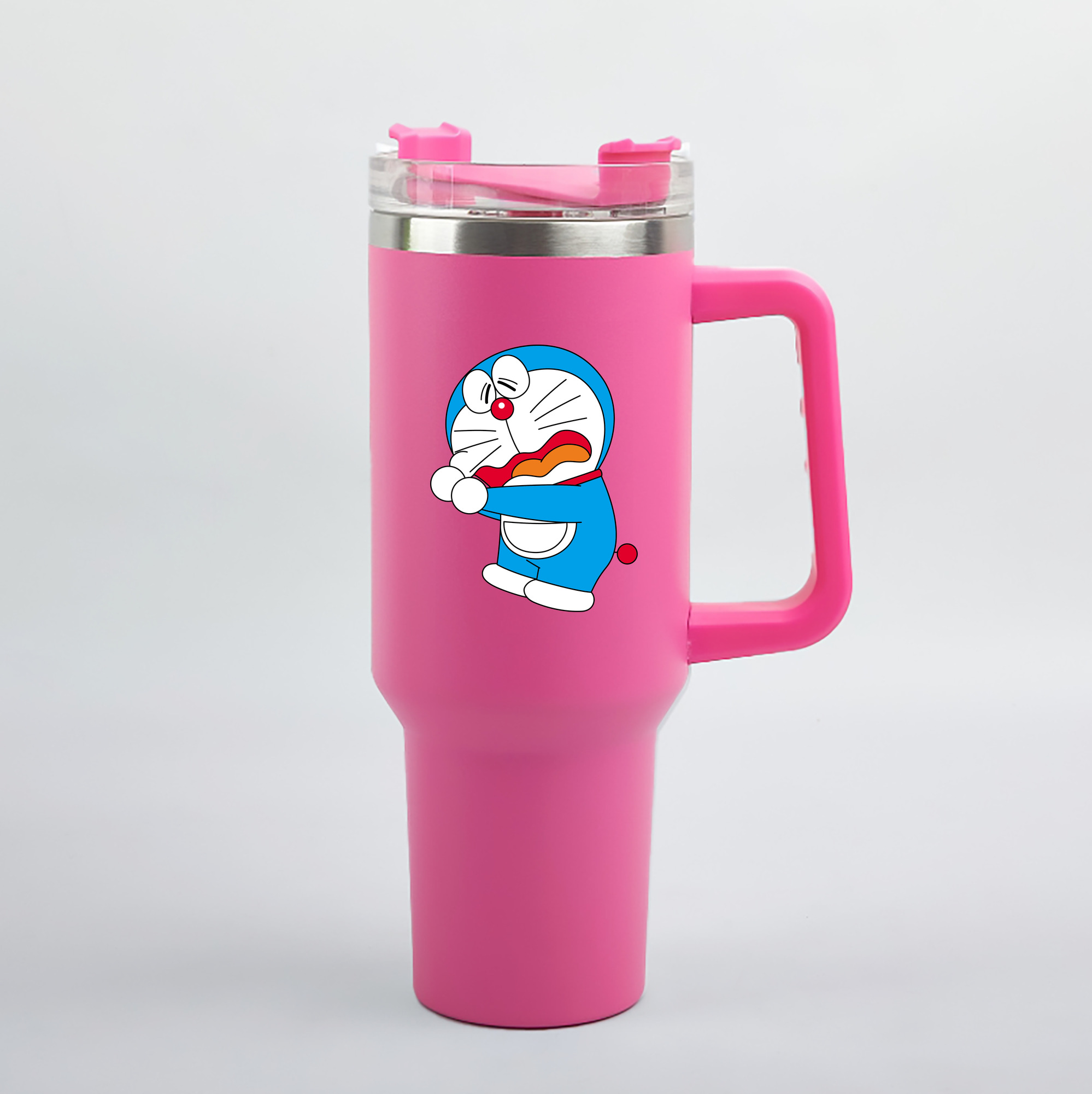 （画像用） ドラえもん Doraemon 1200mL車用タンブラー（カラープリント）